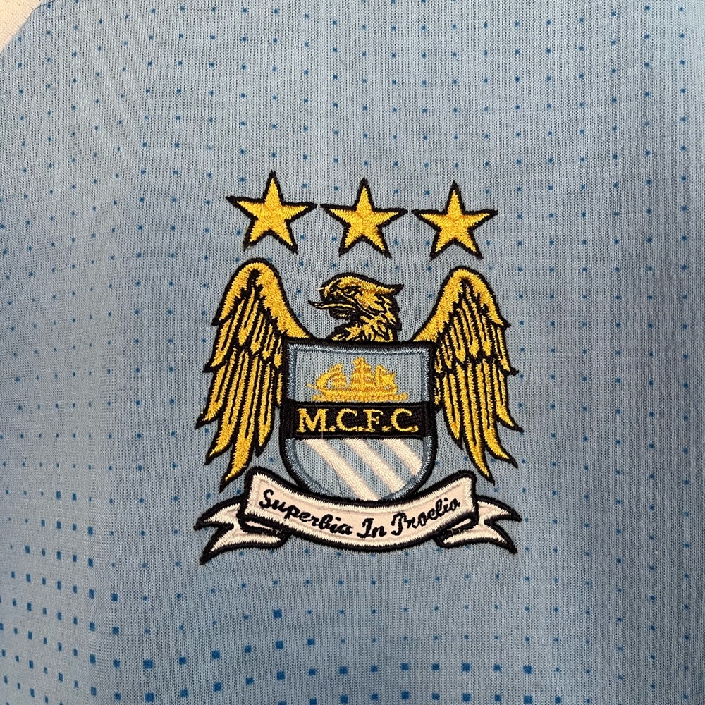 Umbro Blue Moon Manchester City Jersey with White Trim